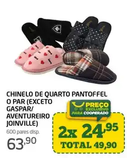Cooper Chinelo de quarto pantoffel oferta