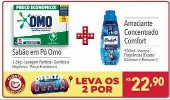 Supermercados Condor Sabão em pó omo 1.6kg oferta