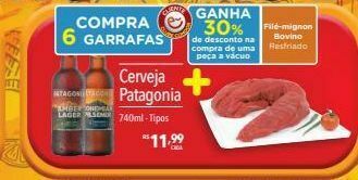 Supermercados Condor Cerveja patagonia 740ml oferta