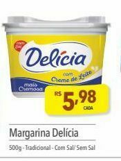 Supermercados Condor Margarina delícia 500g oferta