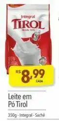 Supermercados Condor Leite em pó tirol 350g oferta