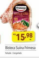 Supermercados Condor Bisteca suina frimesa kg oferta