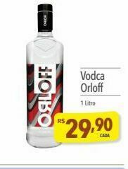 Supermercados Condor Vodka orloff 1l oferta