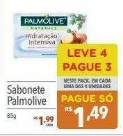 Supermercados Condor Sabonete palmolive 85g oferta