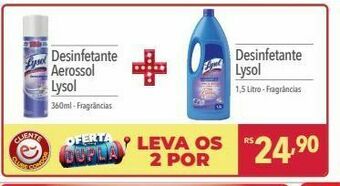 Desinfetante aerossol lysol