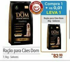 Supermercados Condor Ração para cães dom oferta