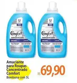 Atacadão Comfort - amaciante para roupas concentrado oferta