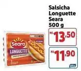 Mercado Extra Seara - salsicha longuette oferta