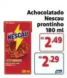 Mercado Extra Nescau - achocolatado prontinho oferta