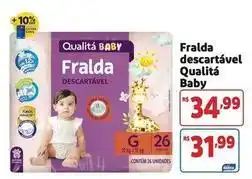 Mercado Extra Qualitá - fralda descartável oferta