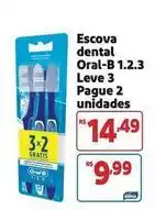 Mercado Extra Oral-b - escova dental 1.2.3 oferta
