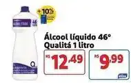 Mercado Extra Qualitá - álcool líquido 46° qualità 1 litro oferta
