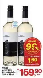 Fort Atacadista Argentino - vinho perro calelejero 750ml tipos oferta