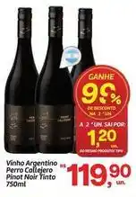 Fort Atacadista Argentino - vinho perro collejero pinot noir tinto oferta