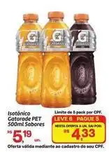 Fort Atacadista Gatorade - isotônico pet oferta