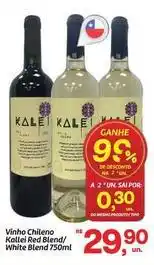 Fort Atacadista Red - vinho chileno red blend/ white blend oferta