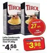 Fort Atacadista Tirol - leite condensado semidesnatado oferta