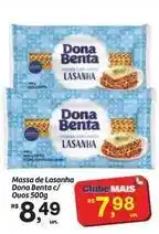 Fort Atacadista Dona benta - massa de lasanha oferta