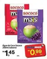 Fort Atacadista Sococo - água de coco oferta