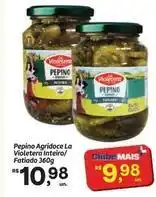 Fort Atacadista La violetera - pepino agridoce inteiro/ fatiado oferta