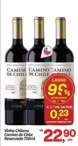Fort Atacadista Vinho chileno reservado oferta