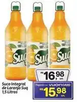 Fort Atacadista Suq - suco integral de laranja oferta