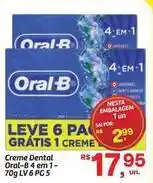 Fort Atacadista Oral-b - creme dental 4 em 1- 70g lv 6 pg 5 oferta