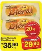 Fort Atacadista Litoral - queijo mussarela oferta