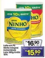 Fort Atacadista Ninho - leite em pó integral instantâneo lata oferta