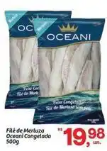 Fort Atacadista Oceano - filé de merluza congelada oferta
