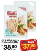 Fort Atacadista Buriti - file de tilápia s/ pele congelado oferta