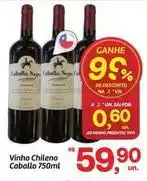 Fort Atacadista Caballo de oro - vinho chileno oferta