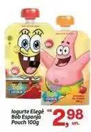Fort Atacadista Elegê - iogurte bob esponja pouch oferta