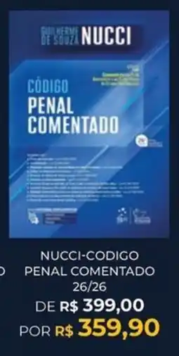 Livraria Leitura Código penal comentado oferta
