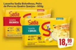 Rede Supermarket Lasanha Sadia 4 Queijos oferta