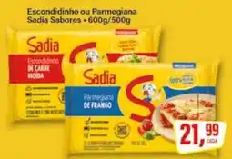 Rede Supermarket Escondidinho ou Parmegiana Sadia Sabores oferta