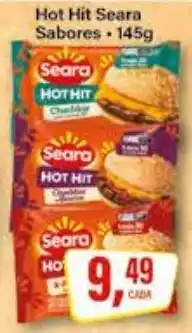 Rede Supermarket Hot Hit Seara Sabores oferta