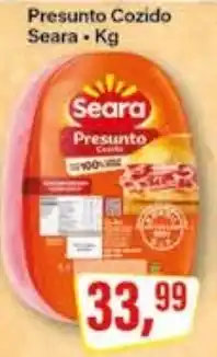 Rede Supermarket Presunto cozido seara oferta