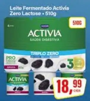 Rede Supermarket Leite fermentado activia zero lactose oferta