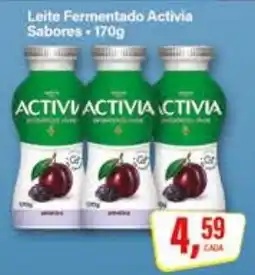 Rede Supermarket Leite fermentado activia sabores oferta