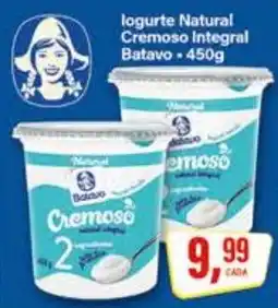 Rede Supermarket Iogurte natural cremoso integral batavo oferta