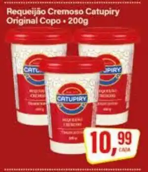 Rede Supermarket Requeijão Cremoso Catupiry Original Copo oferta