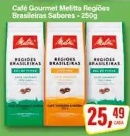 Rede Supermarket Café Gourmet Melitta Regiões Brasileiras Sabores oferta