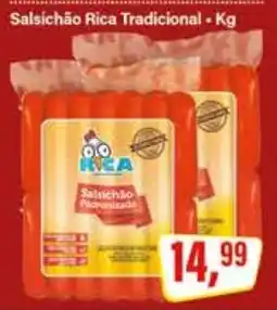 Rede Supermarket Salsichão Rica Tradicional oferta