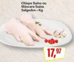 Rede Supermarket Chispe Suíno ou Máscara Suína Salgados oferta