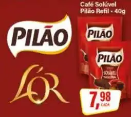 Rede Supermarket Café Solúvel Pilão Refil oferta