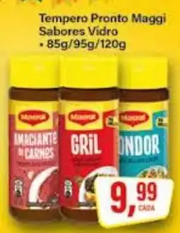 Rede Supermarket Tempero pronto maggi sabores vidro oferta