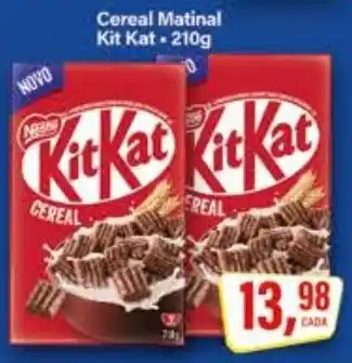 Rede Supermarket Cereal matinal kit kat oferta