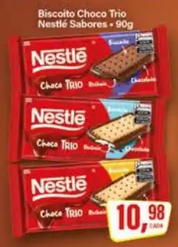 Rede Supermarket Biscoito Choco Trio Nestlé Sabores oferta