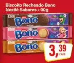 Rede Supermarket Biscoito Recheado Bono Nestlé Sabores oferta